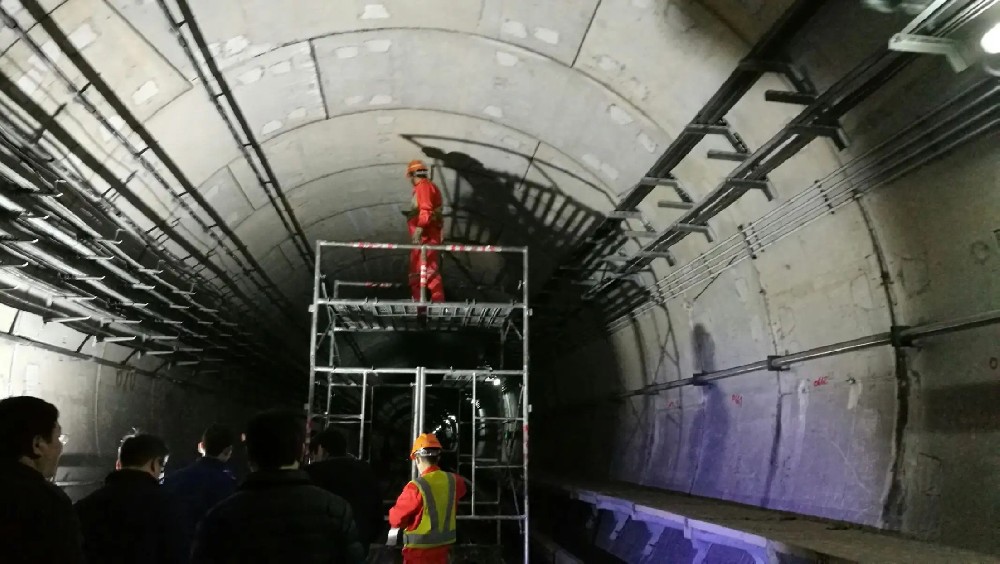 莱州地铁线路病害整治及养护维修